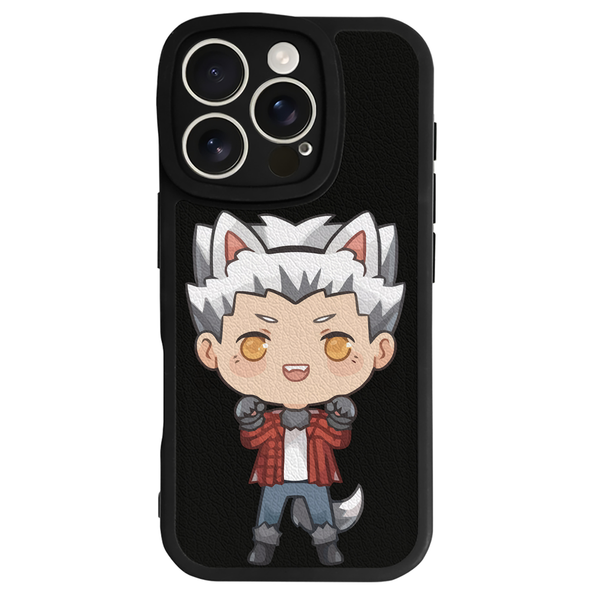 （画像用） ハイキュー!! Haikyu!! 【iPhone 16シリーズ対応】シリコンスマホケース（レザー調） 材質：シリコン